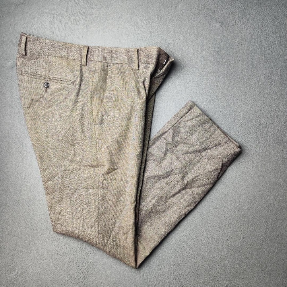 Bonobos Dress Pants Mens 31x30 Slim Fit Vitale Barberis Canonico Wool Super 120s